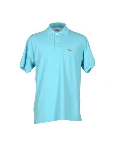 Shop Lacoste Polo Shirt In Light Green