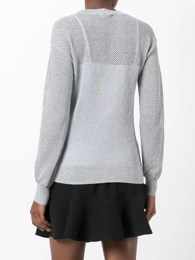 Shop Michael Michael Kors Metallic Thread Sweater