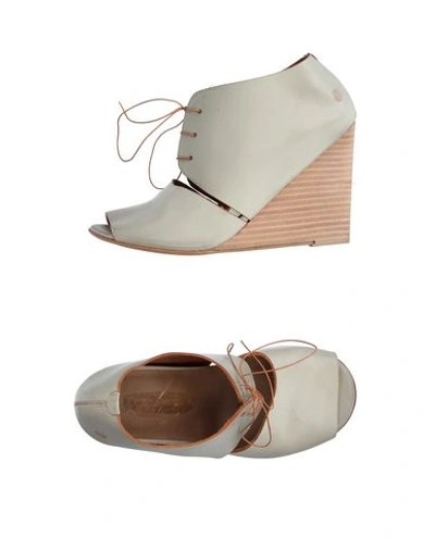 Marsèll Laced Shoes In Light Grey