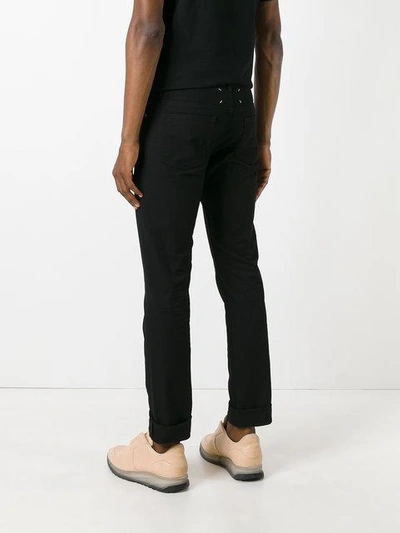 Shop Maison Margiela Five Pocket Trousers - Black