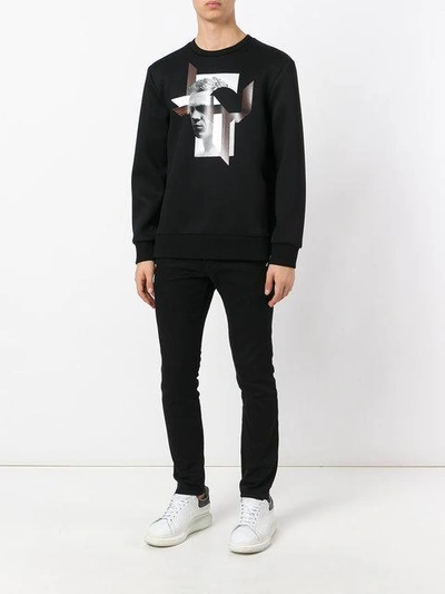 Neil Barrett Black Steve Mcqueen Modernist Pullover