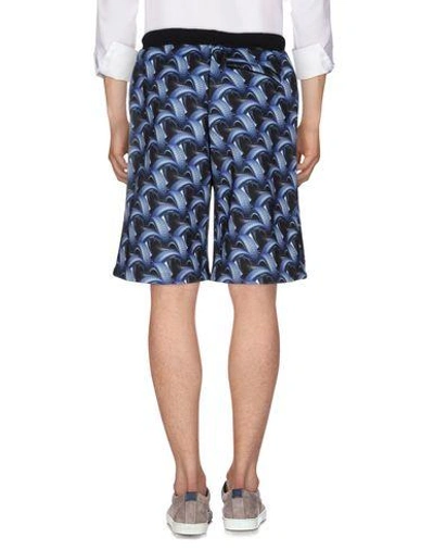 Shop Andrea Crews Shorts & Bermuda In Blue