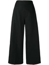 MSGM wide leg cropped trousers,DRYCLEANONLY