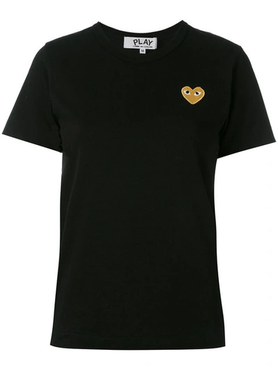 Comme Des Garçons Play Embroidered Heart T-shirt