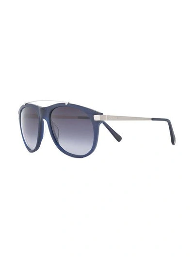 Shop Dsquared2 Silver-toned Aviator Sunglasses