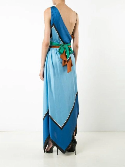 Shop Diane Von Furstenberg V-neck Asymmetric Dress