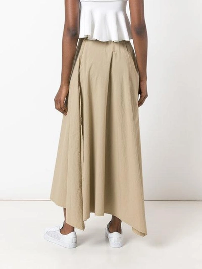 Shop Loewe Pleated Full Skirt