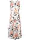 VICTORIA BECKHAM floral print dress,DRYCLEANONLY