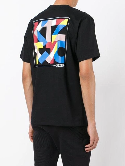 Shop Ktz Front And Back Print T-shirt In Black