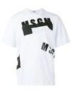 MSGM printed logo T-shirt,2240MM5917429811981054