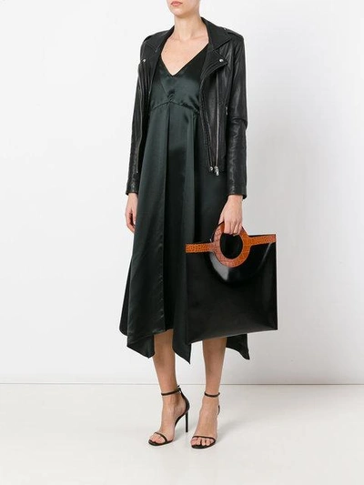 Shop Givenchy Contrast In Black