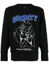 KTZ KTZ EMBROIDERED SWEATSHIRT - BLACK,SW06A12003142