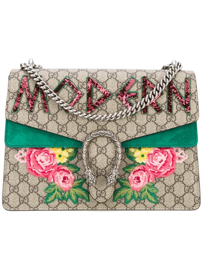 Shop Gucci Dionysus Gg Supreme Shoulder Bag