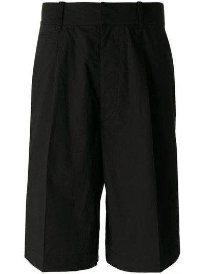 Lemaire Long Bermuda Shorts In Green