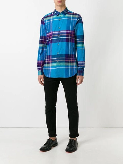 Shop Paul Smith Plaid Shirt