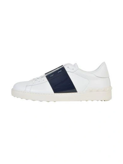 Shop Valentino Garavani  Garavani Sneaker In White/blue