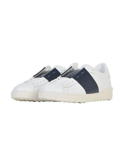 Shop Valentino Garavani  Garavani Sneaker In White/blue