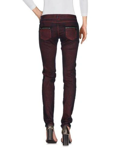 Shop Barbara Bui Jeans In Brick Red
