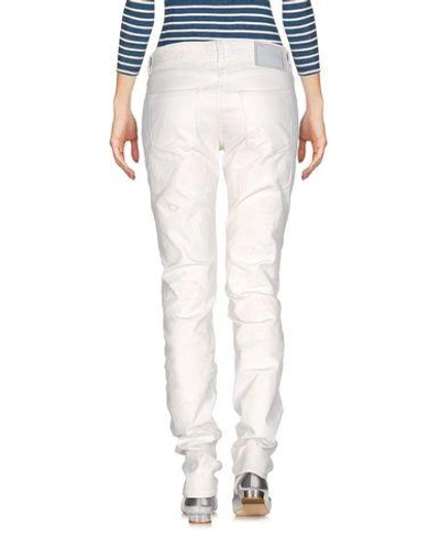 Shop Diesel Denim Pants In White