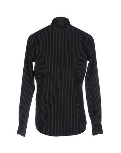 Shop Just Cavalli Striped Shirt In Black