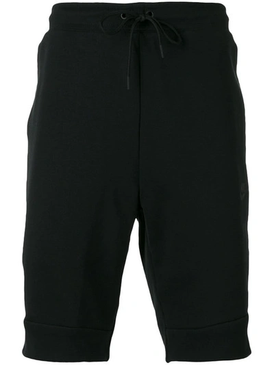 Nike Tech Fleece Shorts In 010blk/blk