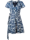 ALICE AND OLIVIA MARY JO WRAP DRESS,CC702D2051312007399