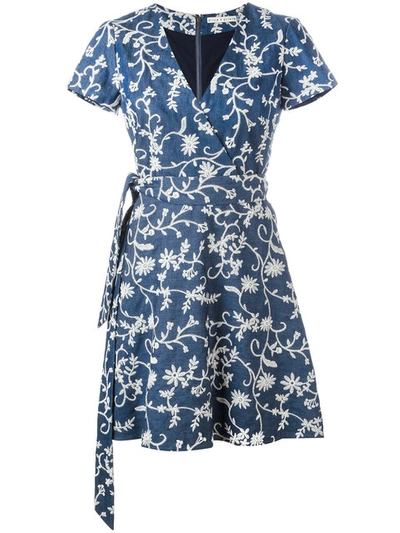 Alice And Olivia Mary Jo Wrap Dress