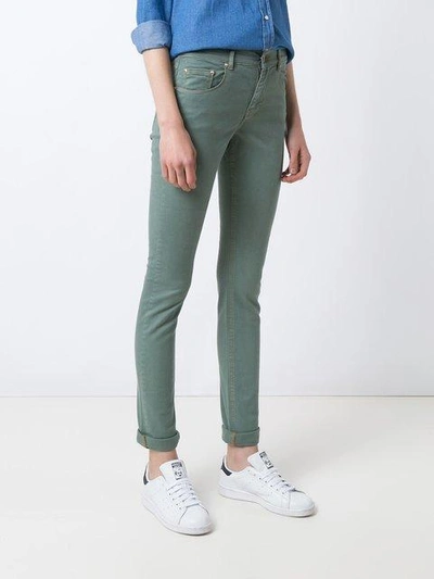 Shop Amapô Skinny Jeans - Green