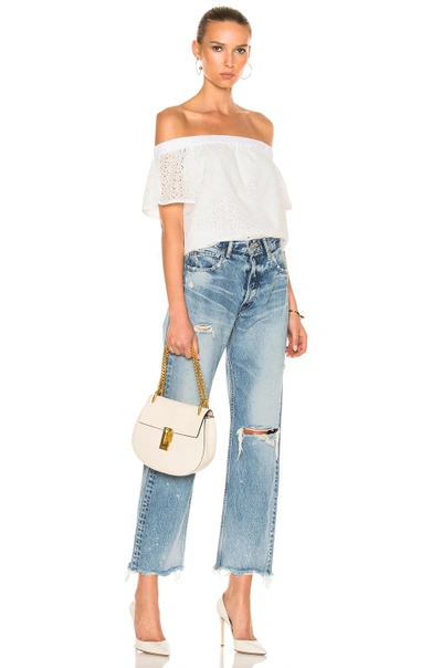 Shop Rag & Bone Flavia Top In White