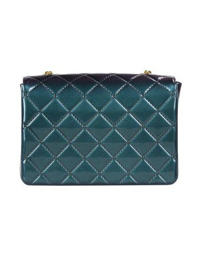 Shop Designinverso Handbags In Deep Jade