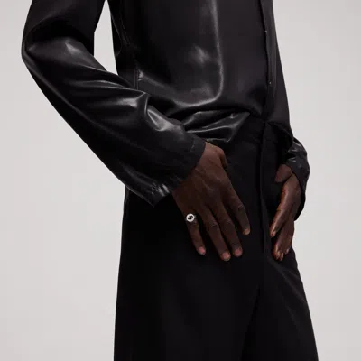 Gucci Interlocking Ring In Metallic