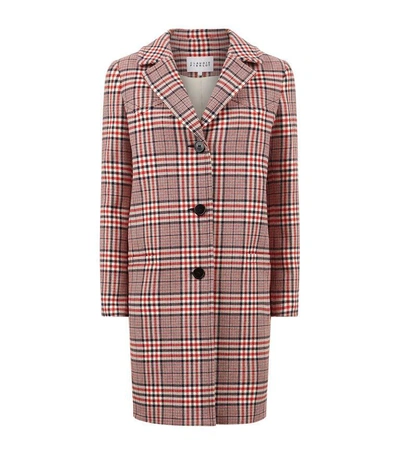 Shop Claudie Pierlot Giant Check Coat