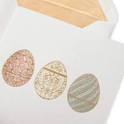 Smythson Easter Eggs Card
