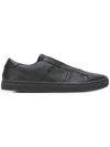 ONITSUKA TIGER slip-on trainers,RUBBER100%