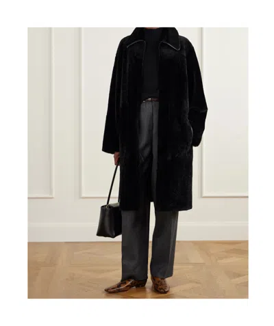 Joseph Double-faced Wool Coat In Black