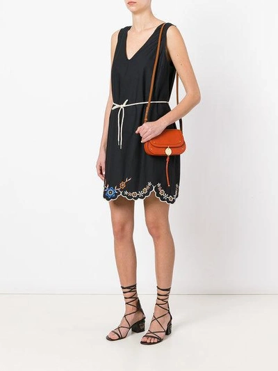 Shop See By Chloé Embroidered Hem Dress