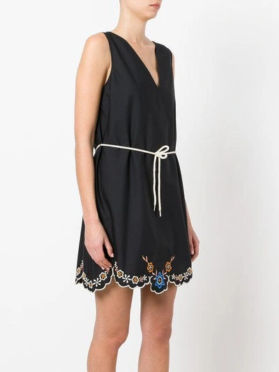 Shop See By Chloé Embroidered Hem Dress