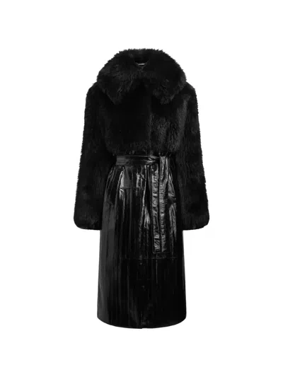 Dolce & Gabbana Eel Coat In Multi