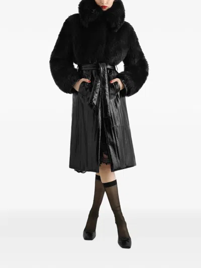 Dolce & Gabbana Eel Coat In Multi