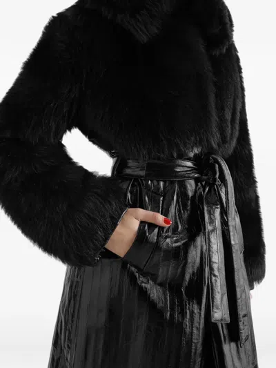 Dolce & Gabbana Eel Coat In Multi