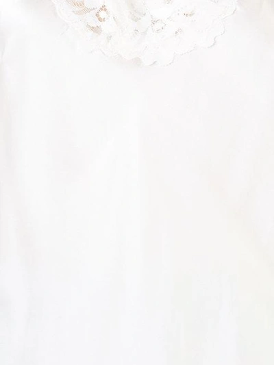 Shop Gold Hawk Lace Trim Cami Top In A02 Off White