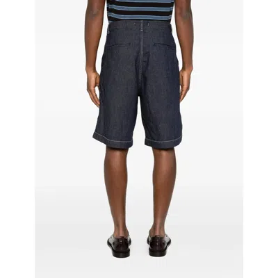 Samsoe & Samsoe Samsoe Samsoe Samandla Denim Shorts In Blue