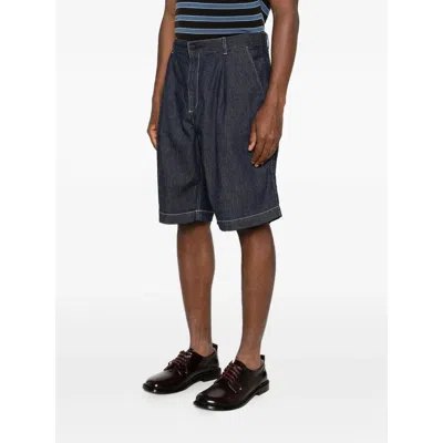 Samsoe & Samsoe Samsoe Samsoe Samandla Denim Shorts In Blue