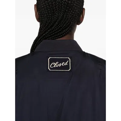 Closed Recycled Polyester Jacket In Blue