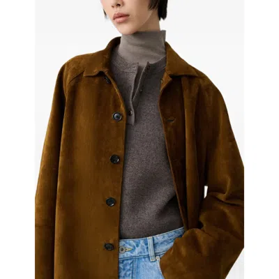 Studio Nicholson Bowe Jacket In Brown