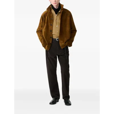 Studio Nicholson Bowe Jacket In Brown