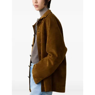 Studio Nicholson Bowe Jacket In Brown