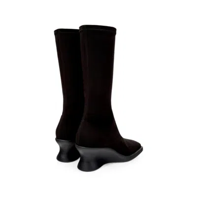 Camper Stretch Recycled Nylon Wedge Boot In Multi