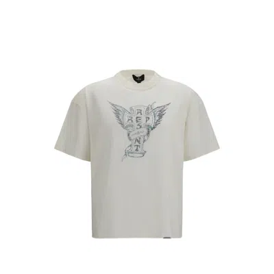Represent Graphic Oversized T-shirt In White