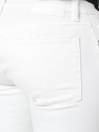 Shop R13 Alison Skinny Jeans In White